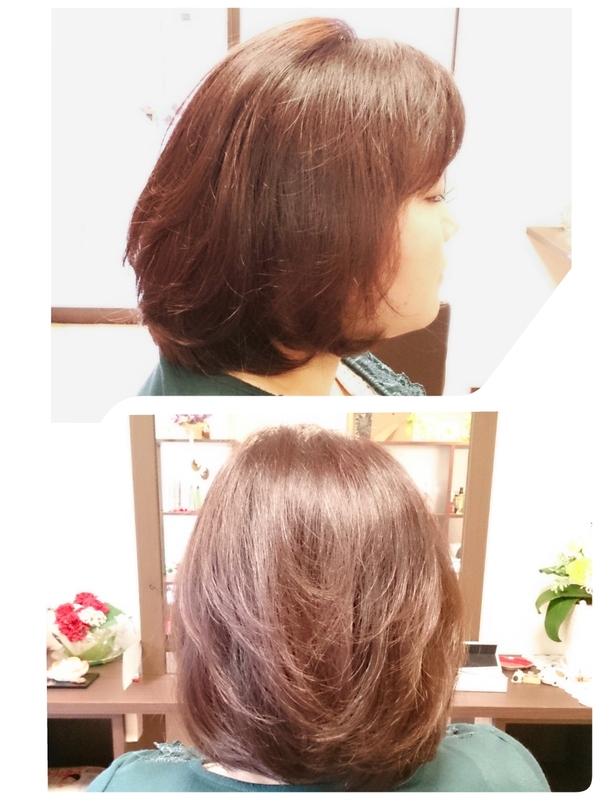 女性ヘア事例