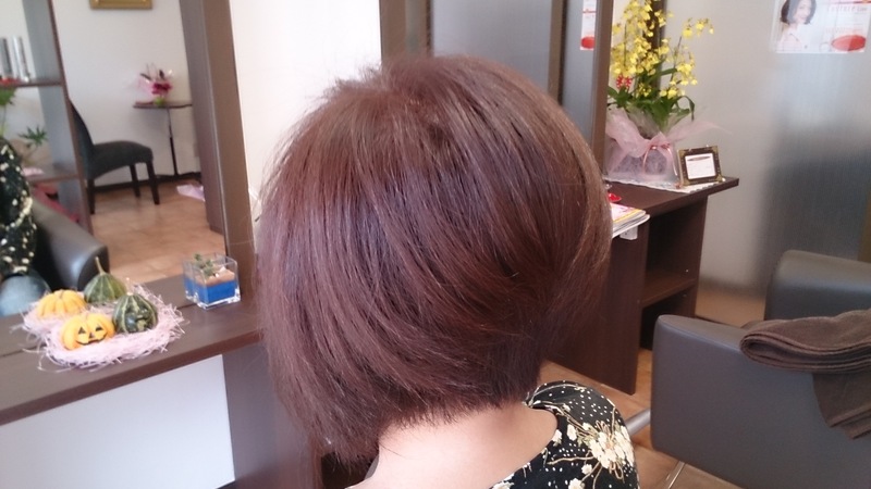 女性ヘア実例