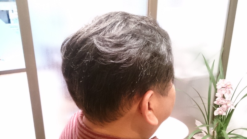 男性ヘア実例