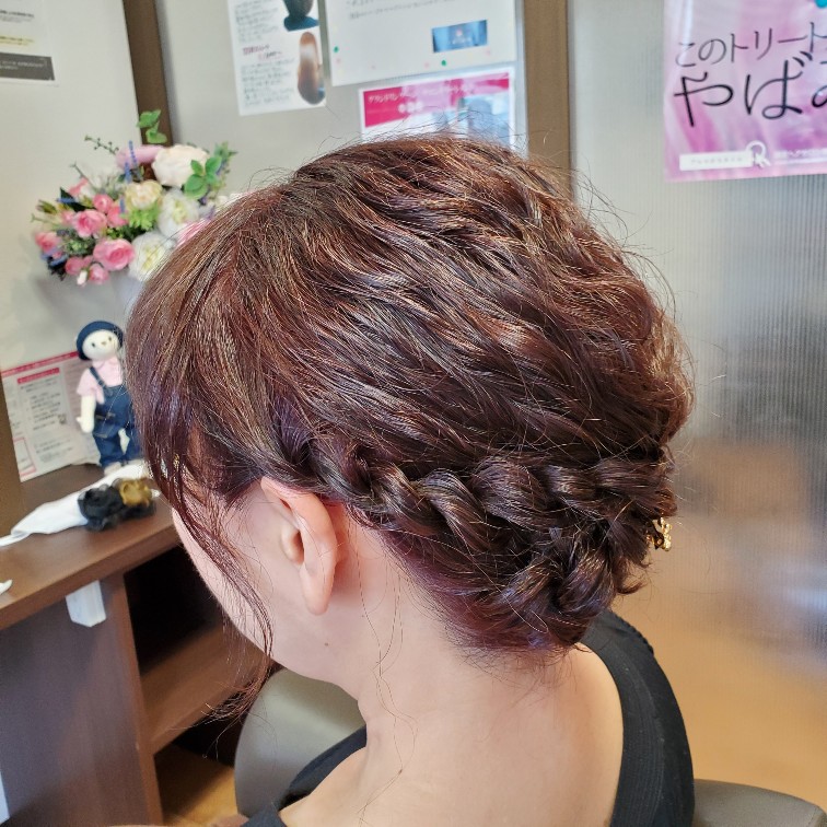 ヘアアレンジメント